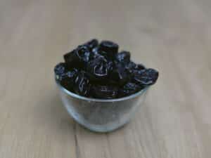 pruneaux séchés effet laxatif